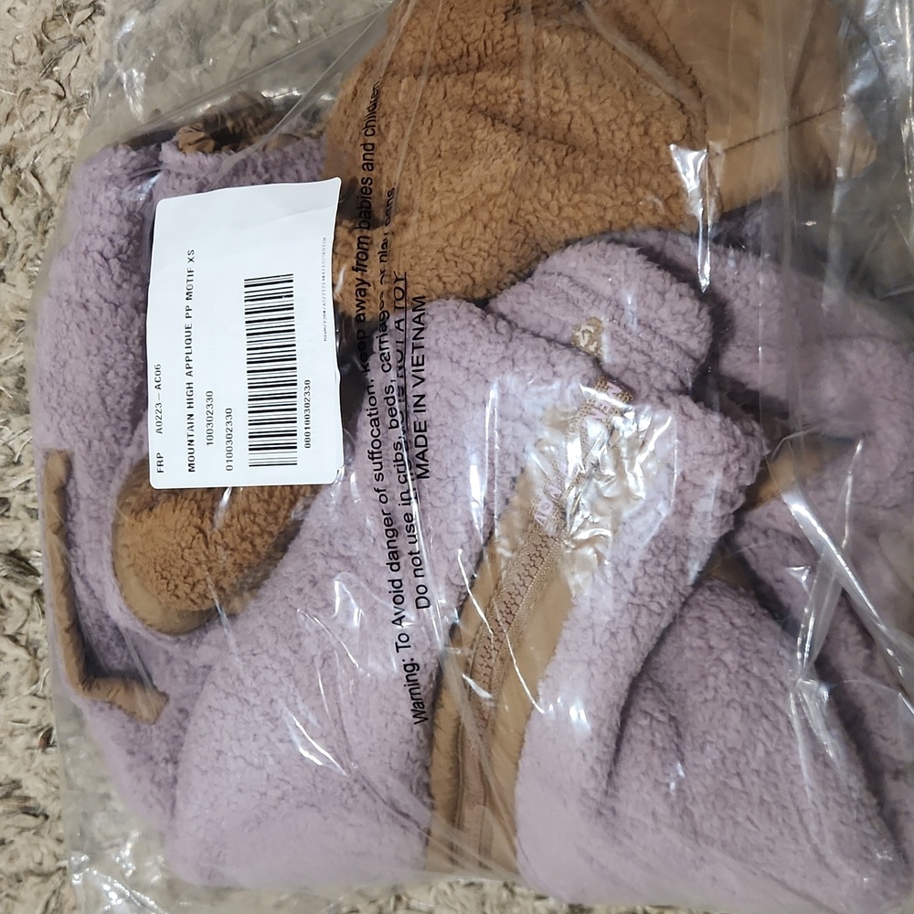 NTW FREE PEOPLE Mountain High Logo Fleece Half Zip - Picture 6 of 6